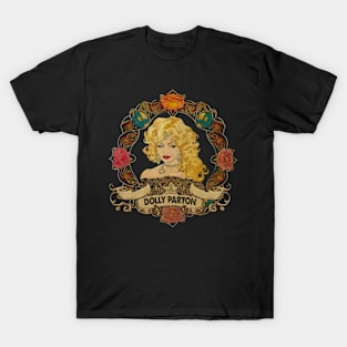 Gift Men Musician Dolly Vintage Retro T-Shirt